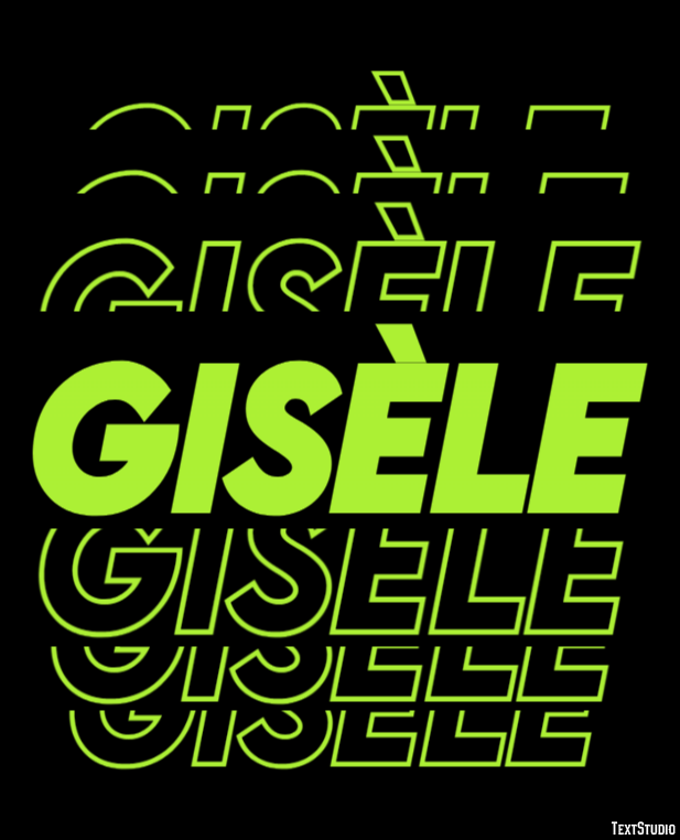 Gisèle Texteffekt