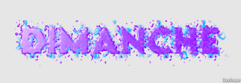 Dimanche Effet de Texte