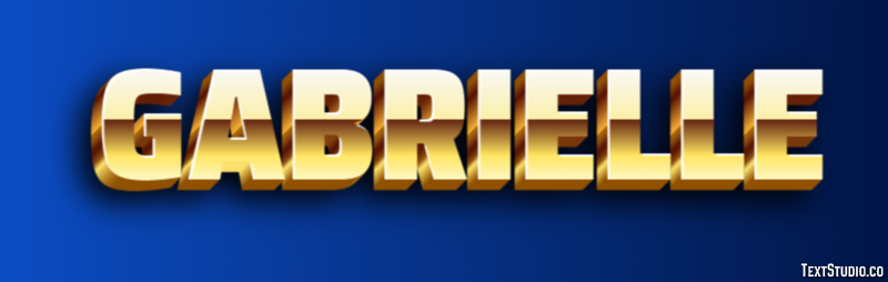Gabrielle Text Effect