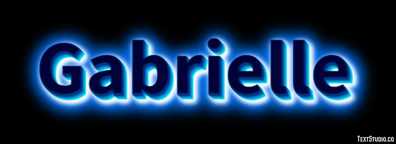 Gabrielle Text Effect
