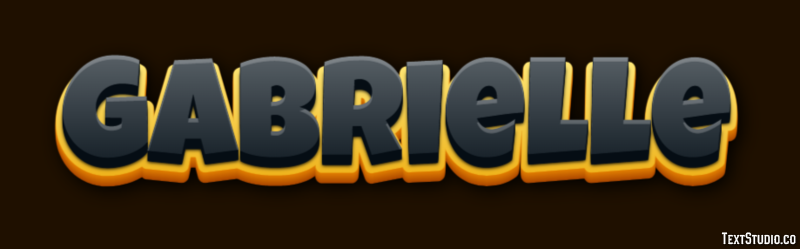 Gabrielle Text Effect