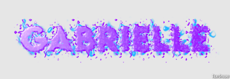 Gabrielle Text Effect