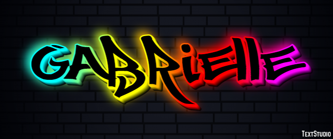 Gabrielle Text Effect