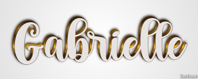 Gabrielle Text Effect