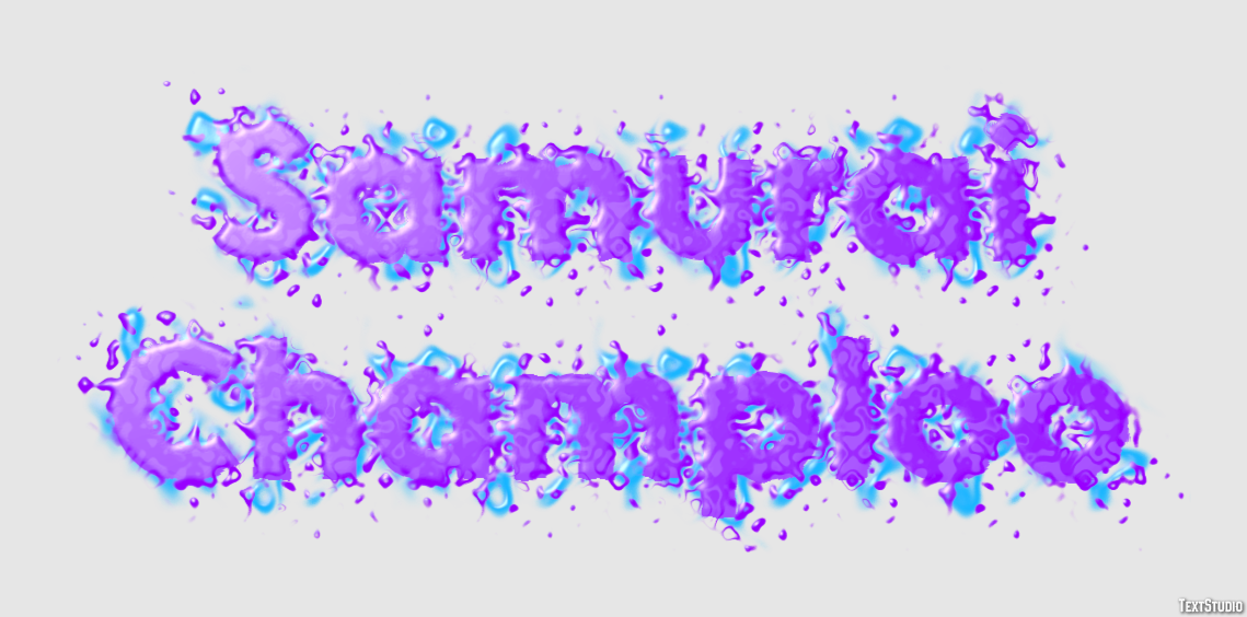 Samurai Champloo Text Effect