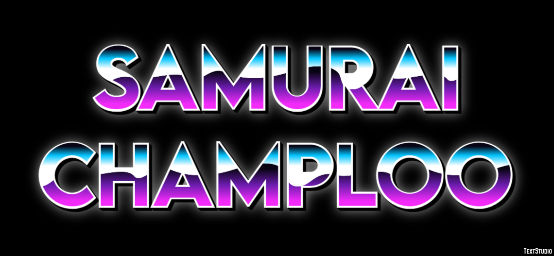 Samurai Champloo Text Effect