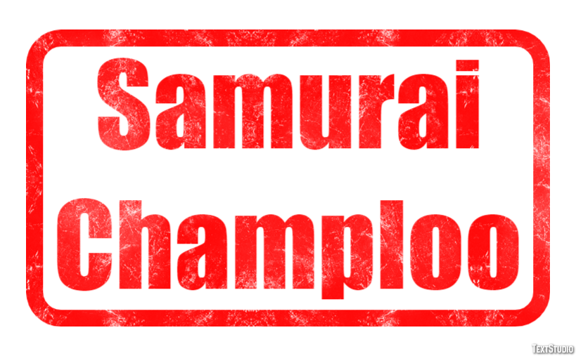 Samurai Champloo Text effect