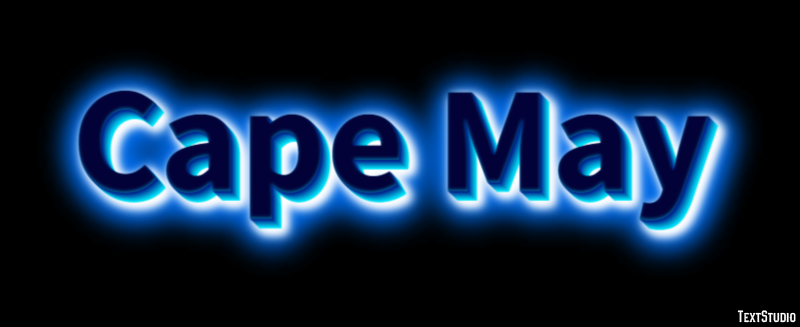 Cape May Efekt tekstowy