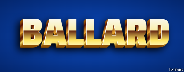 Ballard Text Effect