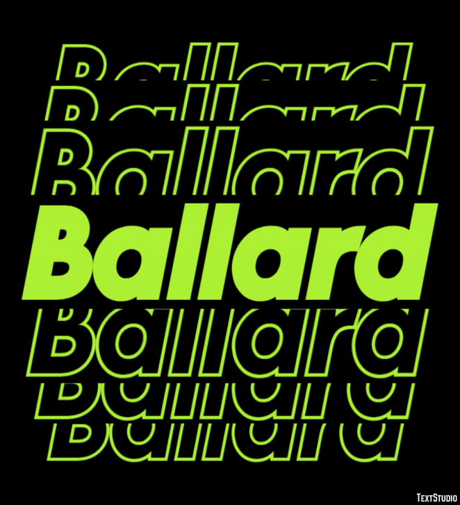 Ballard Effet de Texte