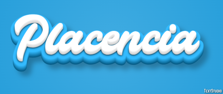 Placencia Efekt tekstowy