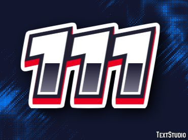 111 Efeito de texto