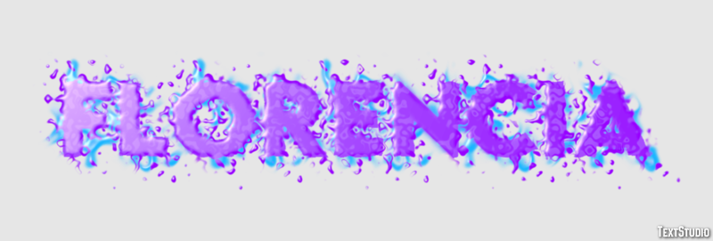 Florencia Text Effect