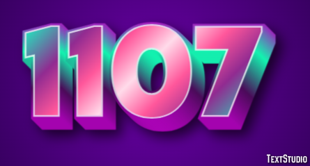 1107 Effetto testo