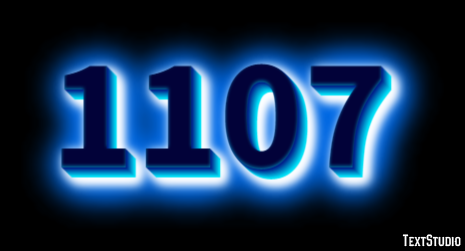 1107 Effetto testo