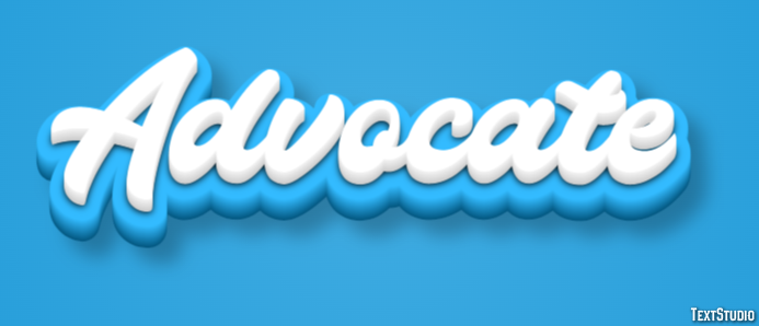 Advocate Efecto de Texto