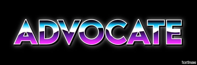Advocate Text Effect
