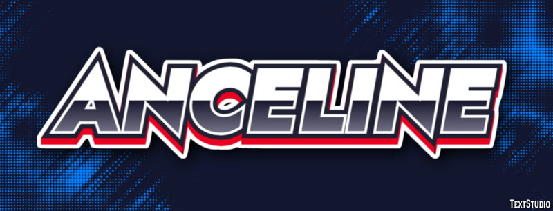 Anceline Texteffekt