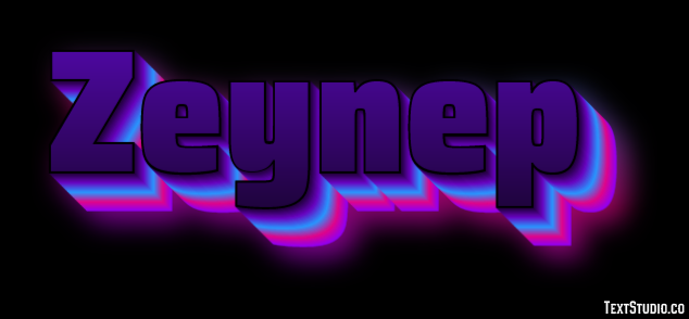 Zeynep Texteffekt