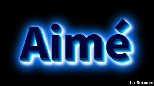 Aimé Efekt tekstowy