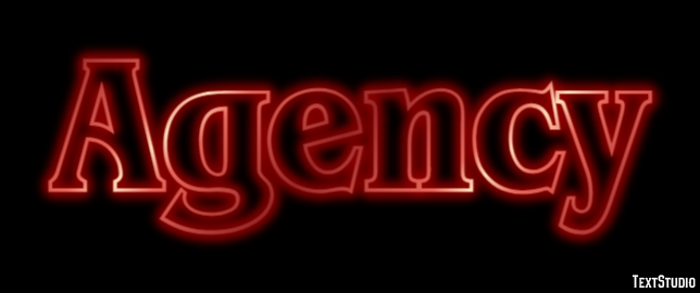 Agency Text Effect