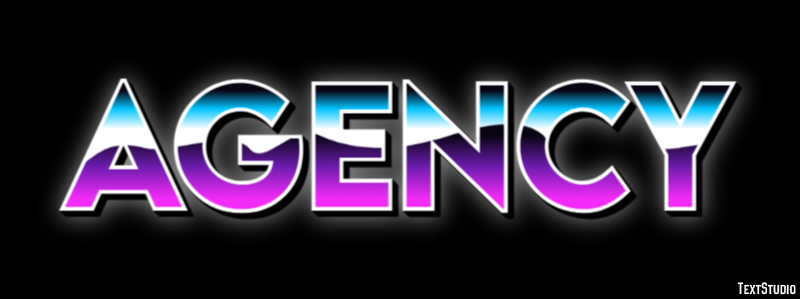 Agency Text Effect