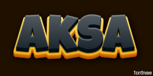Aksa Text Effect