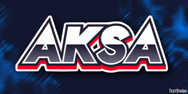 Aksa Эффект текста
