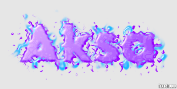 Aksa Text Effect