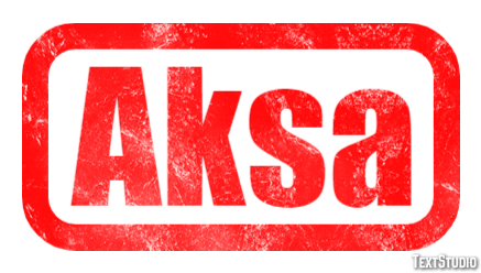 Aksa Text Effect