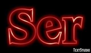 Ser Text effect
