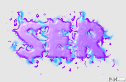Ser Text effect