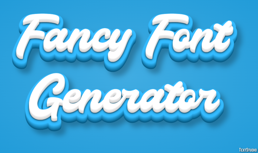 Fancy Font Generator Effetto testo