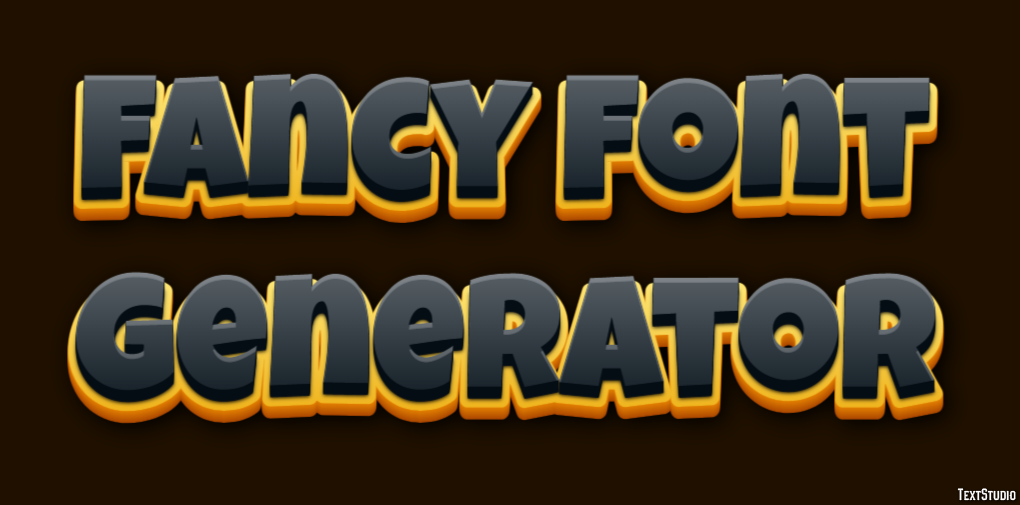 Fancy Font Generator Effetto testo