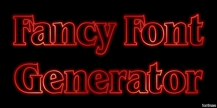 Fancy Font Generator テキスト効果