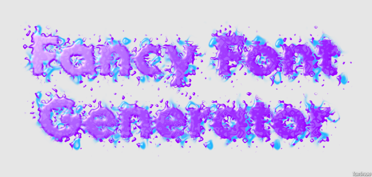 Fancy Font Generator Effetto testo