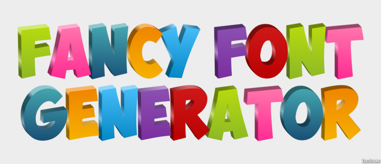 Fancy Font Generator Effetto testo