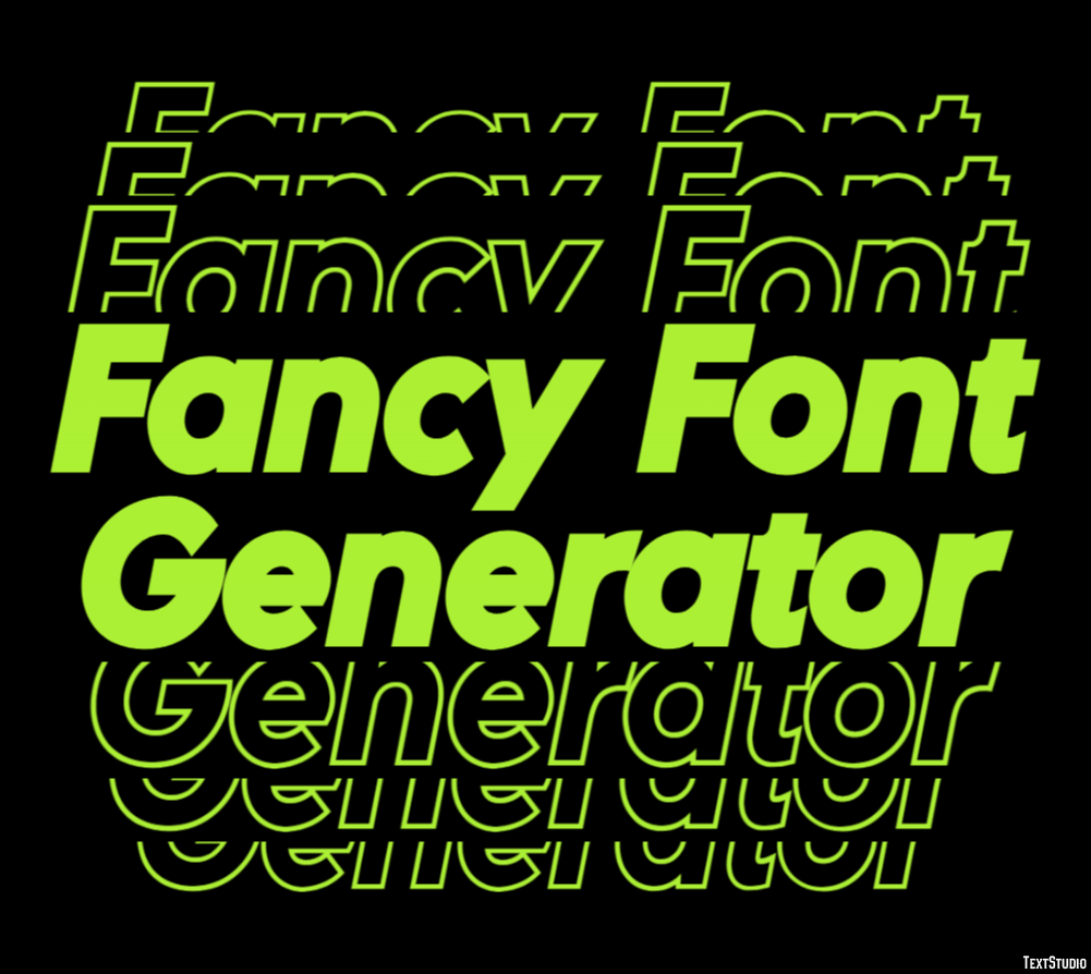 Fancy Font Generator テキスト効果