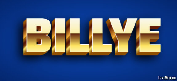 Billye Effet de Texte