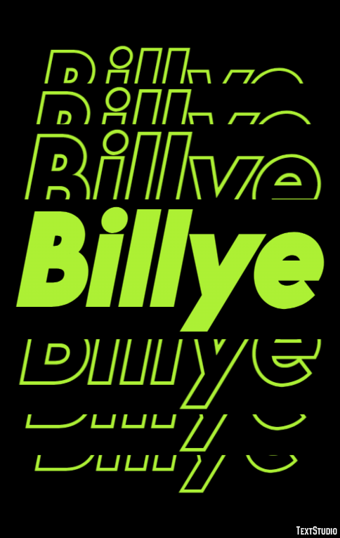 Billye Efecto de Texto