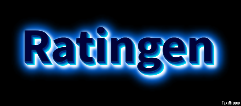 Ratingen テキスト効果