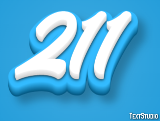 211 Text Effect