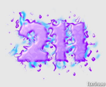211 Text Effect