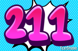 211 Text Effect