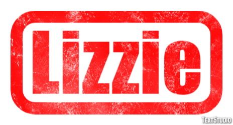 Lizzie Efekt tekstowy