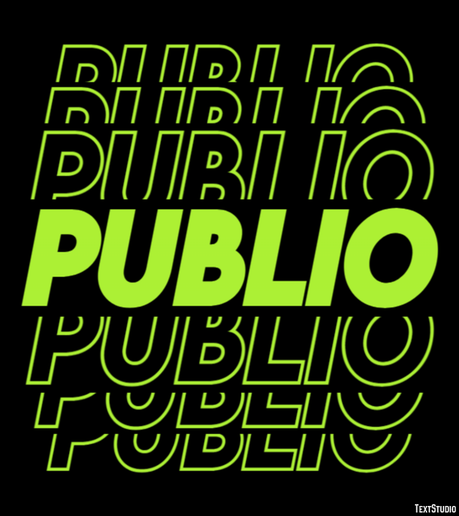 Publio Effetto testo
