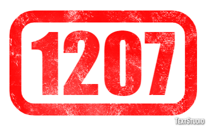 1207 Effetto testo
