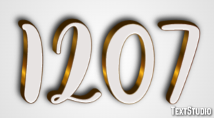 1207 Effetto testo