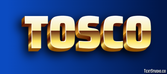 Tosco Effetto testo