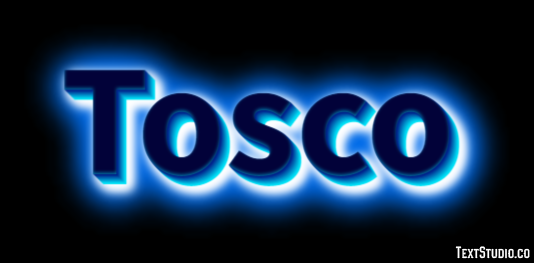 Tosco Effetto testo
